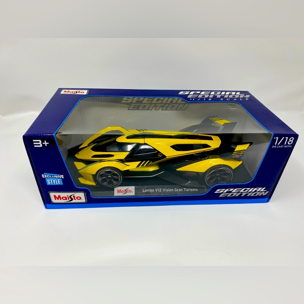 Lamborghini V12 Vision Gran Turismo 1:18 Scale Diecast Model Car by Maisto